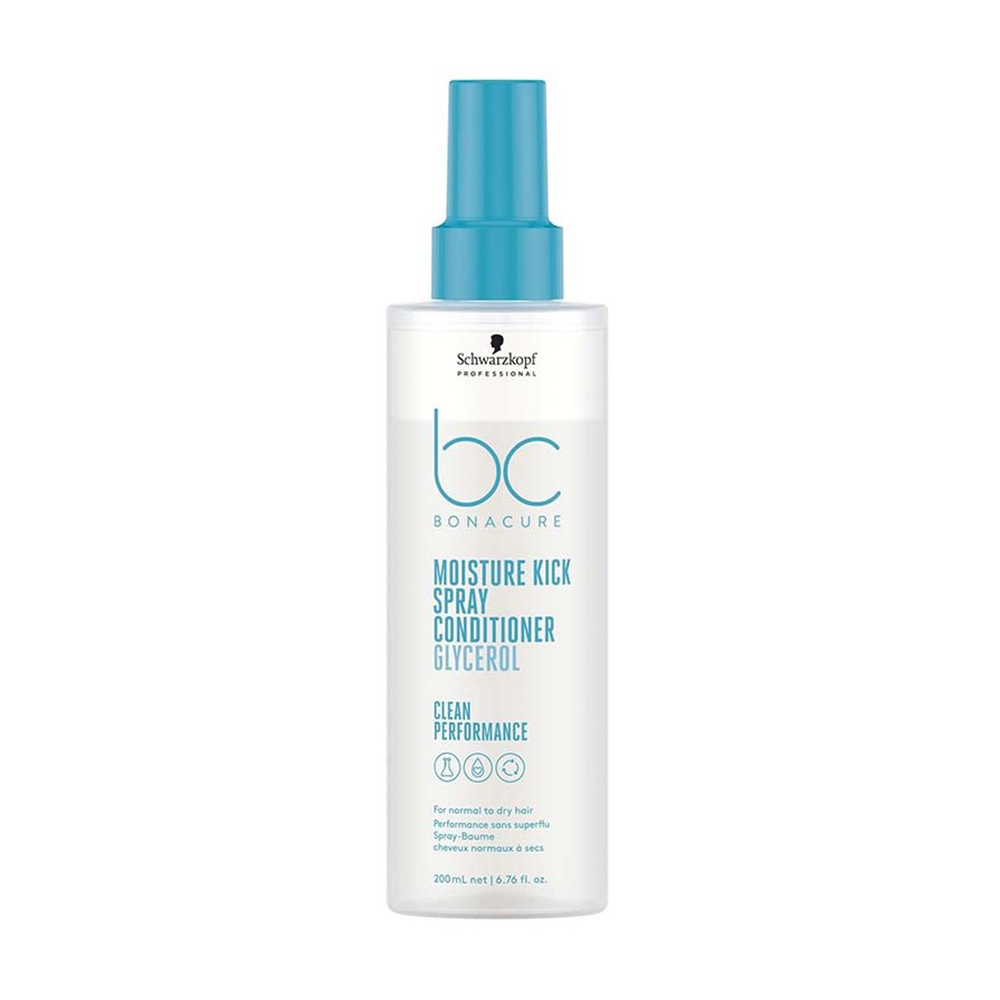 Спрей-кондиціонер Schwarzkopf Professional BC Bonacure Moisture Kick для нормального та сухого волосся, 200 мл